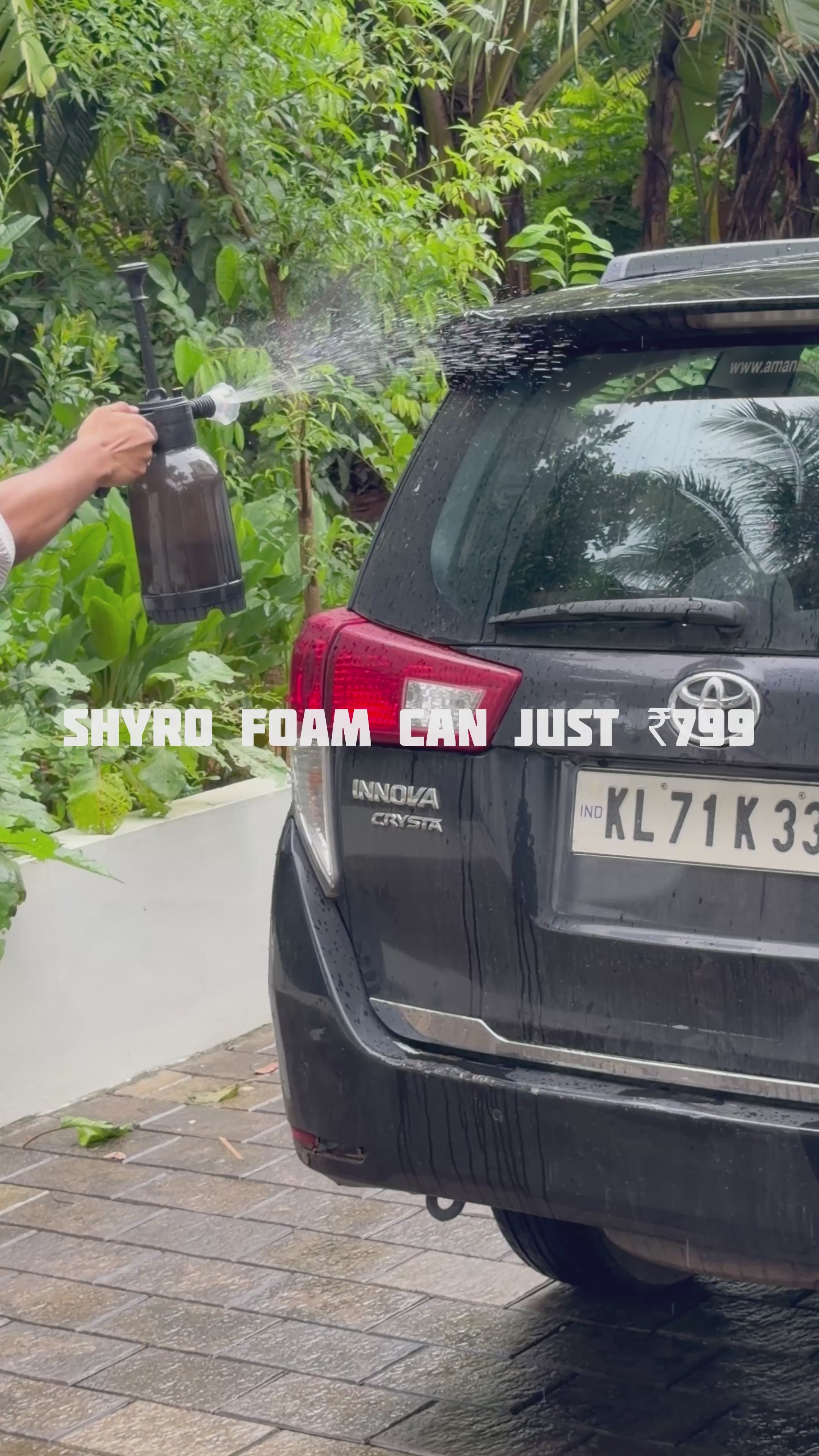 Foaming Sprayer | 2 LITRE Multipurpose Sprayer  | Adjustable Nozzle